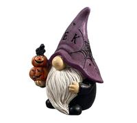 GNOME Resin Genérico Halloween - Gnomos para Decoraciones de Halloween | Esculturas de Resina Espeluznante Gonks Doll Fall Holiday Party Decor GNOME Giifts for Friends Family Otomn Home Decor
