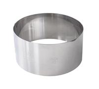 Gobel - Aro pastelería Mousse INOX - Ø10 cm h4,5 cm - 8/10