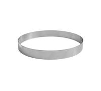 Gobel - Aro pasteleria perforado inox profesional - Ø160 mm - h35 mm