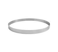 Gobel - Aro pastelería perforado inox profesional - Ø20 cm - h2 cm