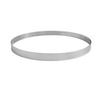Gobel - Aro pastelería perforado inox profesional - Ø26 cm - h2 cm