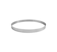 GOBEL - Círculo para tarta perforada - Círculo de pastelería perforado - Acero inoxidable - Ø 10 cm - Altura 2 cm - Calidad profesional - Fabricado en Francia