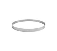 GOBEL - Círculo para tarta perforada - Círculo de pastelería perforado - Acero inoxidable - Ø 8 cm - Altura 2 cm - Calidad profesional - Fabricado en Francia
