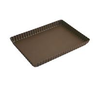 Gobel - Tarta Rectangular Acanalada antiadh. - Fondo Fijo - 290x205 mm h25 mm