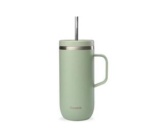 Gobelet isotérmico de inox con asa Qwetch Vert 600 ml