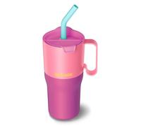Gobelet Klean Kanteen SE Gobelet isotherme con tapa Flip y Pajita 769ml/26oz (limonada rosa/kaleidoscopio/tapa rosa violeta)
