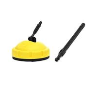 GOBIWM Limpiador de superficies para lavadora a presión para Karcher K2 -K7, accesorio giratorio para limpiar superficies planas, limpiador a presión, cepillo eléctrico de lavado de coche para el