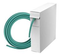 Gocableties 2:1 Mini Carrete Termorretráctil Verde 6,4 mm x 9 m | Tubo termorretráctil impermeable para aislar, marcar, agrupar y reparar cables; práctico formato mini carrete