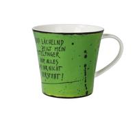 Goebel Frank Hummel 23800031 - Taza de té (porcelana, 13 x 10,5 x 9,5 cm)