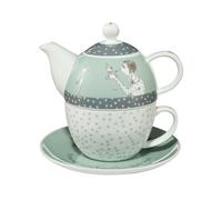 Goebel Juego de té Prince o no Tea For One de porcelana, multicolor, 15,5 x 15,5 x 15,5 cm, 27-000-03-1