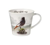Goebel Taza de café/té Pájaro del año 2025 Colirrojo doméstico Atelier