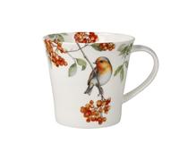 Goebel Taza de café y té, diseño de petirrojos (0,35 L), diseño de pájaros cantores
