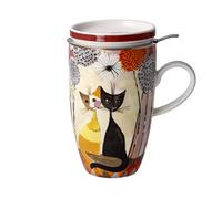 Goebel Taza, Porcelana, Multicolor, 14 cm