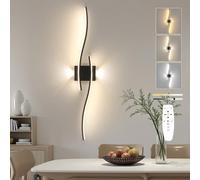 Goeco Aplique Pared Regulable Interior, 89CM 29W 3000K-6500K, Negro
