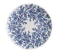 Götefors Porslin Plato de postre Botanica Myrten Ø21 Azul