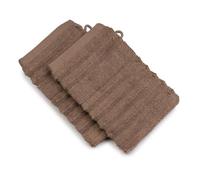Gözze 2erSet Frottier Mailand,CO/CV (Bamboo),70%/30%,Waschhandschuh,17x24,Stein