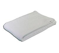 Gözze - Elegantes toallas de mano, Set de 2, Sylt, algodón, Tejido base denso (440 g/m²), 50 x 100 cm - Blanco