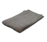 Gözze - Elegantes toallas de mano, Set de 2, Sylt, algodón, Tejido base denso (440 g/m²), 50 x 100 cm - Plateado