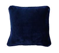 Gözze - Fundas de cojín Sensación de Cachemira Premium, Set de 2, 500 g/m², 50 x 50 cm - Azul marino