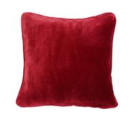 Gözze - Fundas de cojín Sensación de Cachemira Premium, Set de 2, 500 g/m², 50 x 50 cm - Rojo