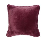 Gözze - Fundas de cojín Sensación de Cachemira Premium, Set de 2, 500 g/m², 50 x 50 cm - Rojo Baya