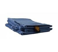 Gözze - Manopla de baño New York, Set de 4, Suave y absorbente, Algodón, 17 x 24 cm - Fiordo