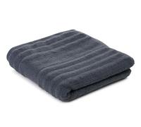 Gözze - Serviette éponge Mailand, douce et absorbante, 70% coton bio/30% viscose (bambou), végétalien, 50 x 100 cm - anthracite