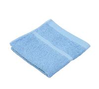Gözze - Set de 4 toallas de aseo, Suave y absorbente, Algodón, 30 x 30 cm - Azul paloma