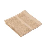 Gözze - Set de 4 toallas de aseo, Suave y absorbente, Algodón, 30 x 30 cm - Capuchino