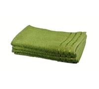 Gözze - Set de toallas para invitados, 4 unidades, Berlin, Algodón, 30 x 50 cm - Verde lima