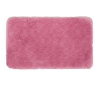 Gözze - Tapis de bain Deluxe à poils extra longs, 100% polyester (microfibres), Avec revêtement antidérapant, 50 x 70 cm - vieux rose