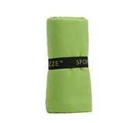 Gözze - Toalla deportiva absorbente, muy suave, Fibra sintética, 50 x 100 cm - Verde claro