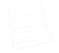 Gogogmee Caja de Almacenamiento de Bolas de Secadora de Acrílico Transparente, Organizador Compacto de 3 Niveles para Lavandería, Contenedor Durable para Almacenamiento Ordenado en