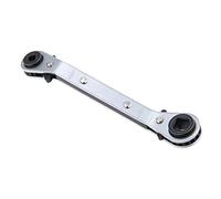 gohantee Llave de trinquete cuadrada 4 en 1, llave de trinquete CT-122C, sistema de servicio HVAC, válvula de puerto, refrigeración