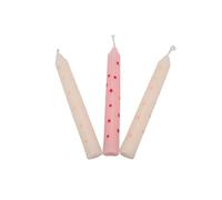 GOKI Juego de Velas de cumpleaños, Lunares Rosas
