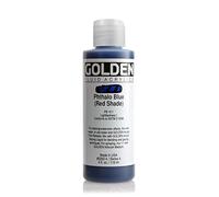Golden 2260-4 Pintura acrílica líquida, 4 onzas, Phthalo Blue Red Shade