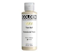 Golden Acrylic: Acrílico Fluido: 119ml. (Botella) Buff de Titanio