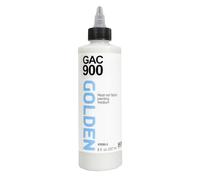 Golden Acrylic Medium: 236ml. CAG 900 Polímero Acrílico para Artistas de Prendas de Vestir