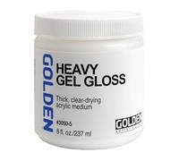 Golden Acrylic Medium: 236ml. Gel Pesado Brillante
