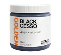 Golden Acrylic Medium: 473ml.. Yeso Negro