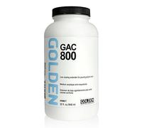 Golden Acrylic Medium: 946ml. GAC 800 Polímero Acrílico Reductor del Agrietamiento