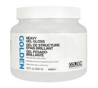 Golden Acrylic Medium: 946ml. Gel Pesado Brillante