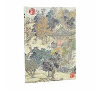 Golden Age of Prosperity (An Era in Jinling) Midi Unlined Hardcover Journal (Elastic Band Closure)