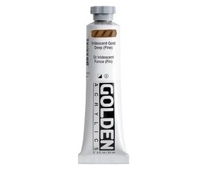 Golden Artist Colors - Acrílico: 60ml. (Carga Espesa) Oro Iridiscente Profundo VII
