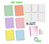 GOLDEN C.ASIGNATURA T.P. Fº.80 H.90GRS CU PAST.P5-CUADERNO A4 80H 90G MICROP, EXTRA GOLDEN SURTIDO-CUADERNO EXTRA T.F. A4 140 HOJAS MICROPERFORADO GOLDEN -CUADERNO PASTEL SOFT A4, 120H. 90 GRS. MICROP