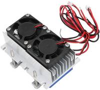 Golden Crown - Enfriador termoeléctrico Peltier - Sistema de refrigeración de 12V - Enfriamiento rápido - Kit para montaje propio - Enfriador para refrigerador - Adecuado para uso doméstico - Compacto