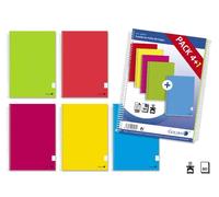 Golden cuaderno t.n. fº 80 h. cuad. pack 4+1