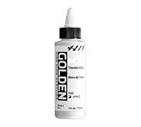 Golden High Flow Acrílico 118 ml Color Blanco Titanio