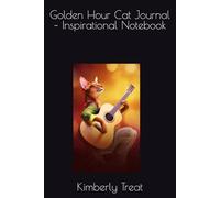 Golden Hour Cat Journal - Inspirational Notebook