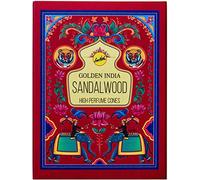 Golden India Sandalwood High Perfume Conos de incienso de reflujo